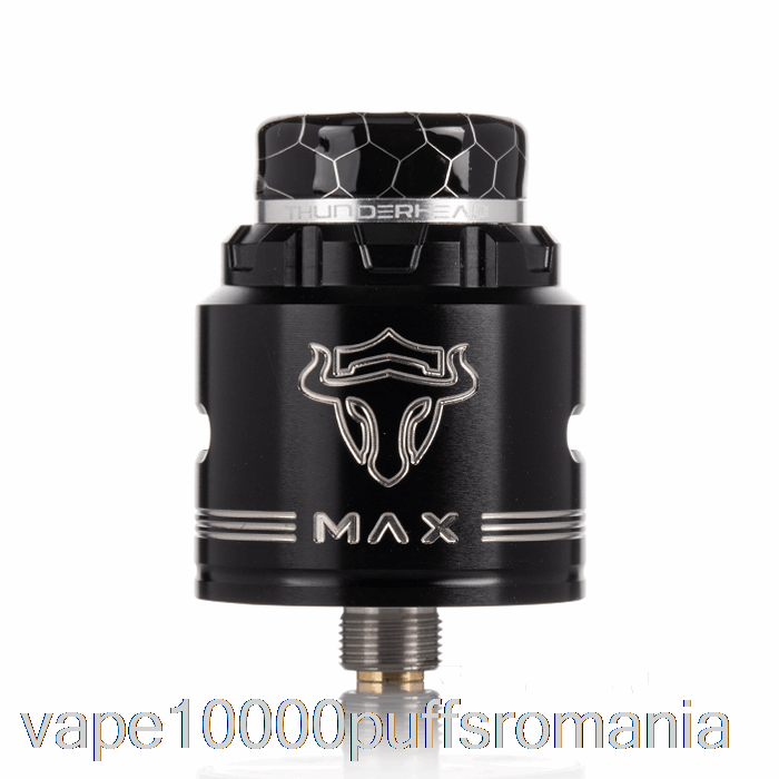 Vape Romania Thunderhead Creations Tauren Max 25mm Bf Rda Silver Black